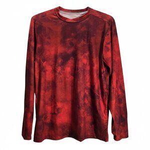 NWOT | Holloway Youth XL Red Tie-Dye Performance Shirt | Dry-Excel | Active